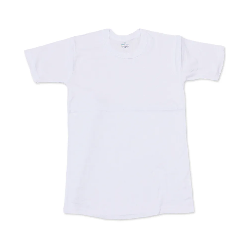 【Oluna 歐露娜】三福彈性大人汗衫 XL/XXL號 素面白短袖 衛生衣 居家服 羅紋短袖 彈性短袖