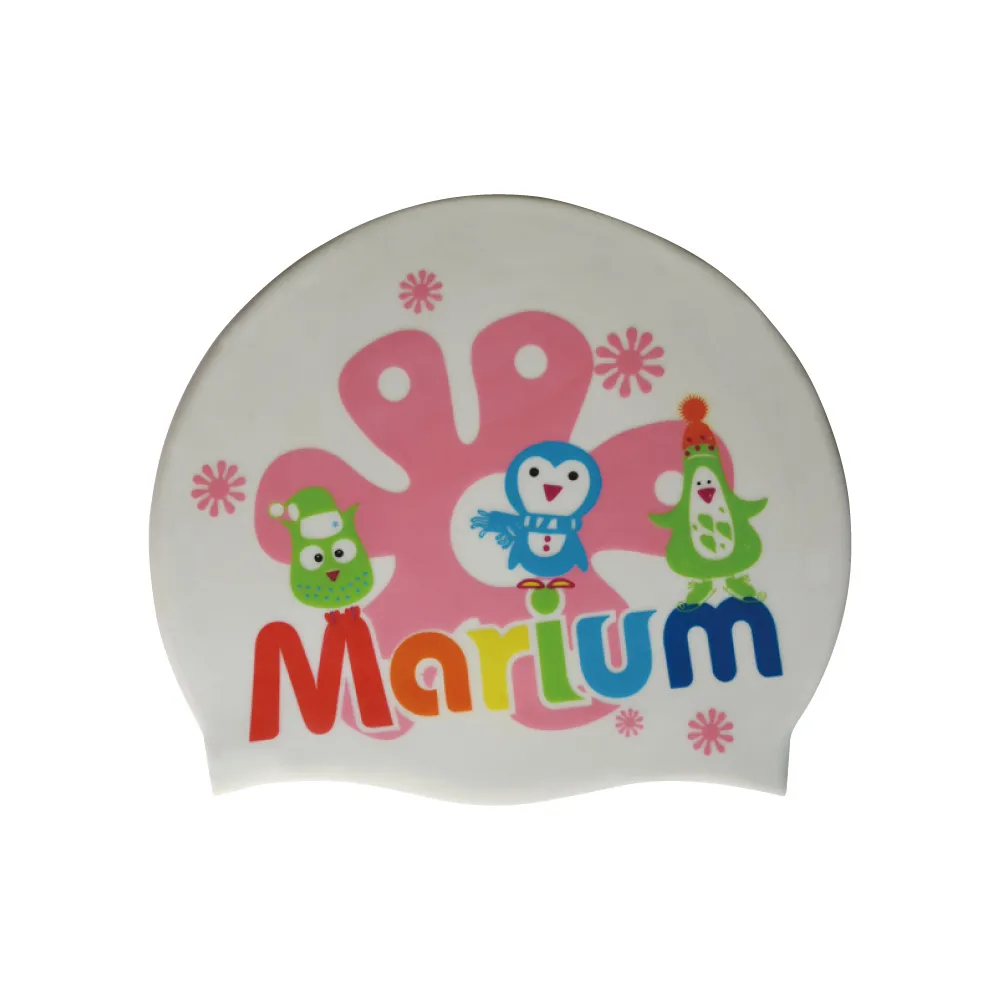【≡MARIUM≡】KAWAI企鵝團體-矽膠泳帽―共五色(MAR-2608)
