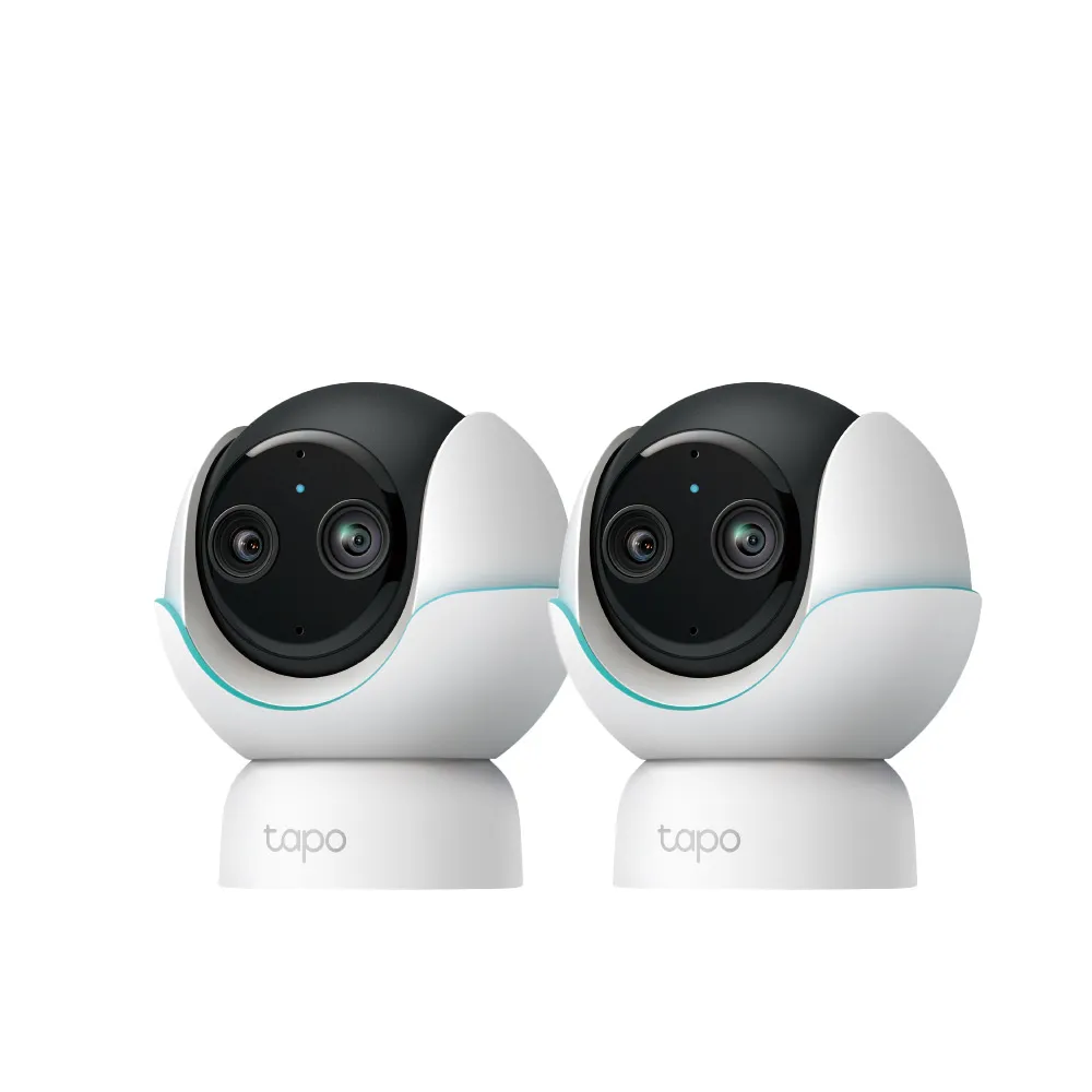 (二入組)TP-Link 2K4MP+1080P雙畫面智慧嬰兒攝影機 Wi-Fi監視器 旋轉式 哭聲偵測 支援512GB(Tapo C840)