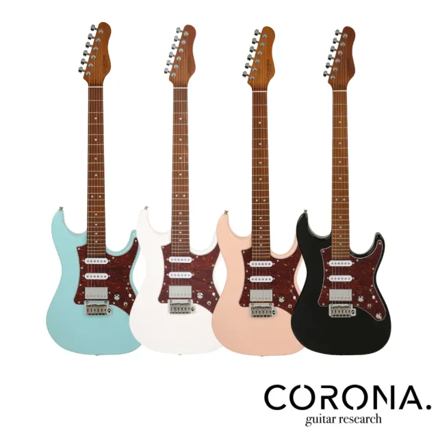 【CORONA】電吉他 Modern Plus ST SE24 烤楓木指板 4色可選 (原廠公司貨 商品保固有保障)