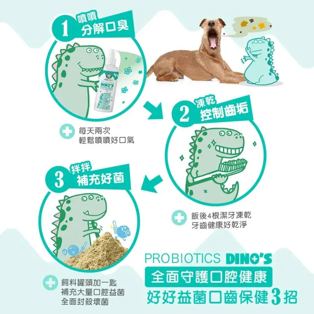 【IN-Plus】好好益菌潔牙凍乾 貓用 23g(寵物潔牙/口腔保健)