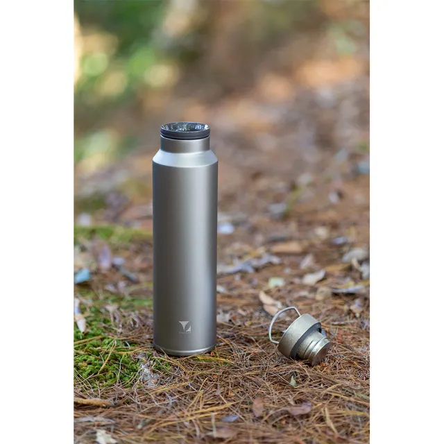 【Titanium 鈦造】鈦造510 鈦色系列-鈦色 510ml(運動水壺 鈦保溫杯 鈦保溫瓶 環保杯 鈦金屬)