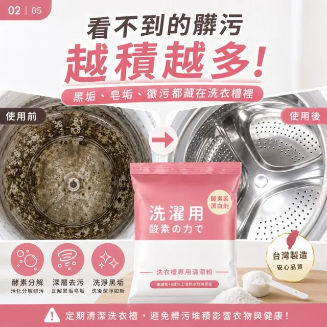 【寶媽咪】馬力歐代言-台灣製洗衣機清潔粉5+5組(汗垢棉絮黑垢都洗盡/直筒/滾筒/半年清一次加贈洗衣球)