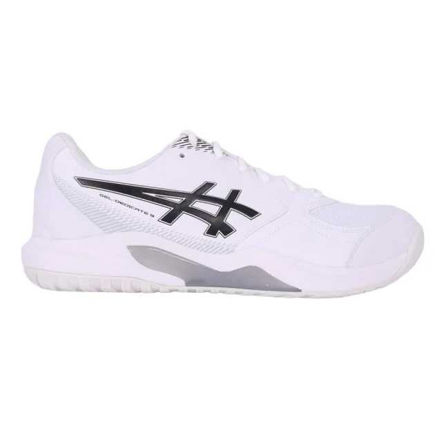 【asics 亞瑟士】GEL-DEDICATE 9 男網球鞋-2E-寬楦 匹克球 亞瑟士(1041A544-102)
