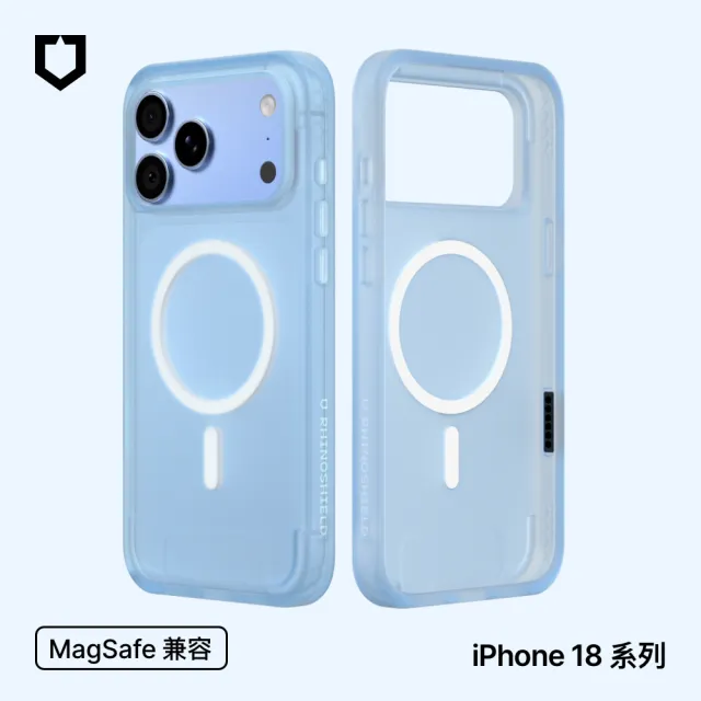 【RHINOSHIELD 犀牛盾】iPhone 18 Pro/18 Pro Max SolidX MagSafe兼容 強化吸震緩衝防摔磁吸手機殼