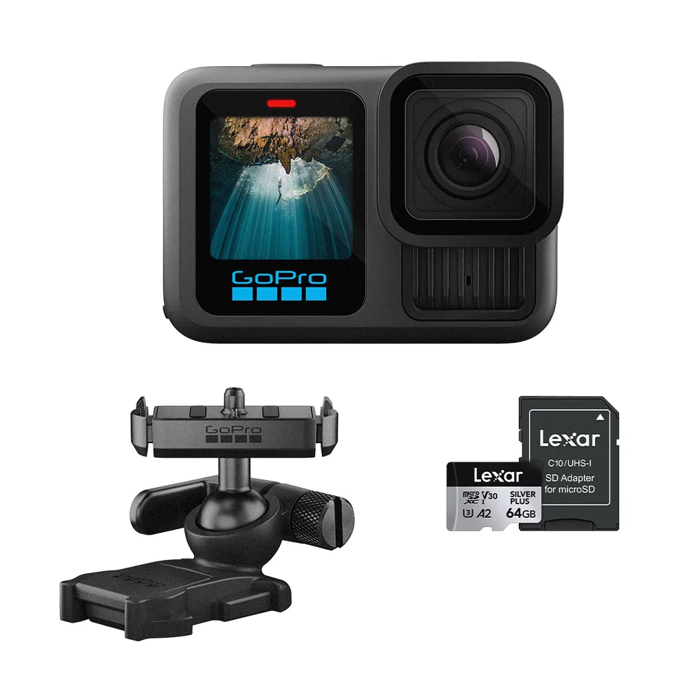 【GoPro】HERO 13 Black 磁吸助拍套組