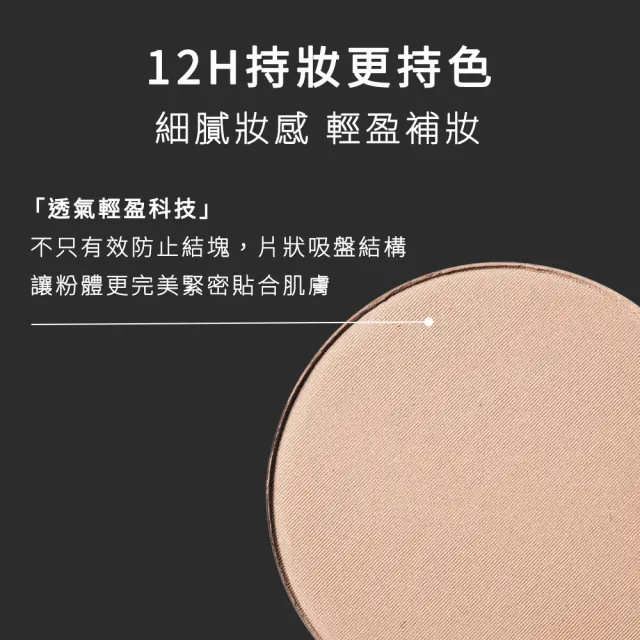 【M.A.C】超持妝柔焦輕粉餅1＋1組(超持妝柔焦輕粉餅12g＋超持妝柔焦輕粉餅/粉蕊12g_不含粉盒)