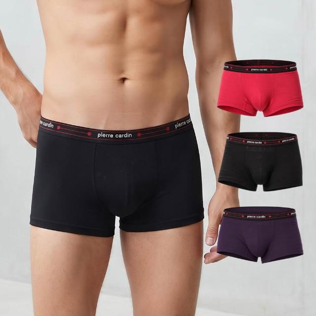 【pierre cardin 皮爾卡登】任選_速乾貼身綢絲萊卡平口褲(速達_單件多色)
