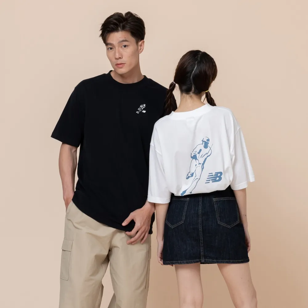 【NEW BALANCE】NB 大谷翔平x短袖上衣_男性_黑/白_MT6224FCBK_MT6224FCWT(美版 版型偏大)
