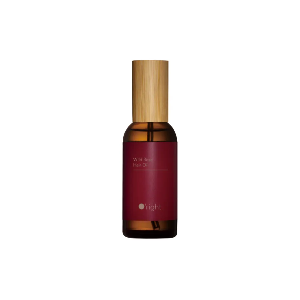 【O’right 歐萊德】曠野玫瑰護髮油100ml(修護重度受損髮/免沖洗/護髮精華)