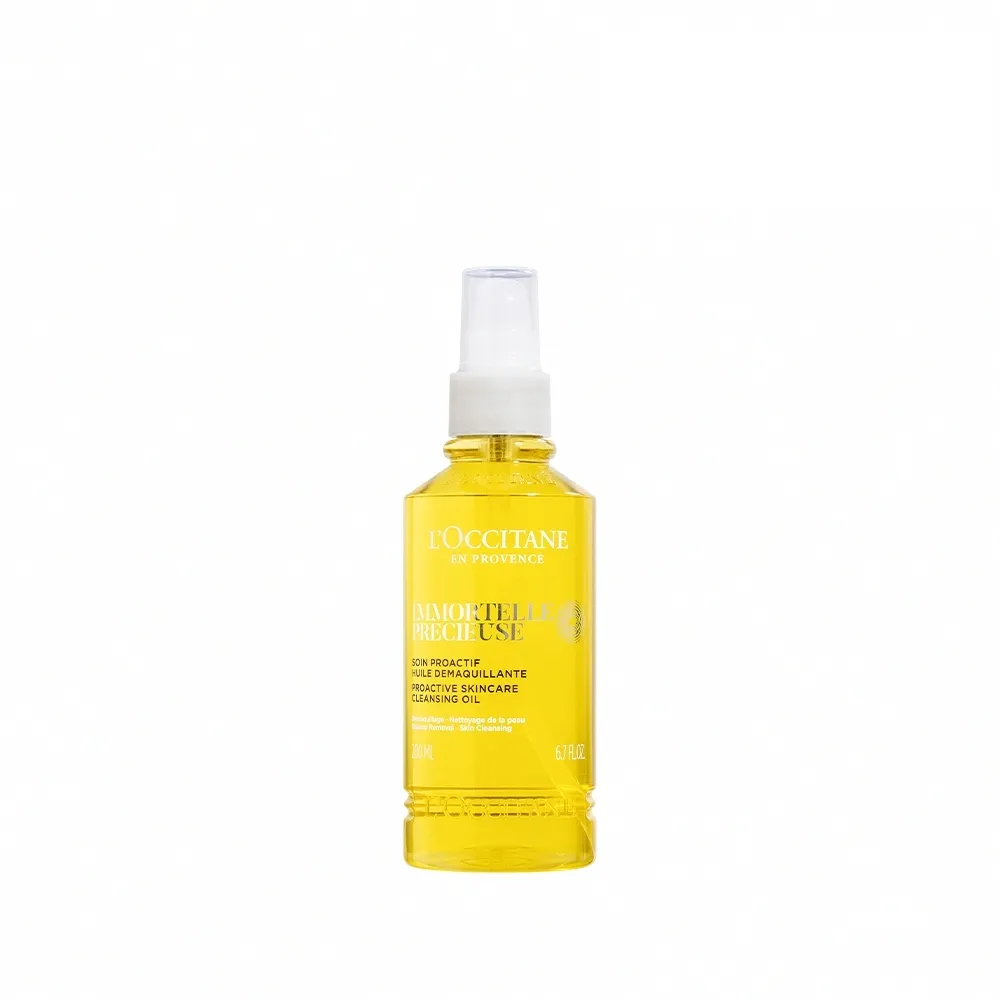 【L’Occitane 歐舒丹】官方直營 蠟菊精華卸妝油200ml(卸妝膏)