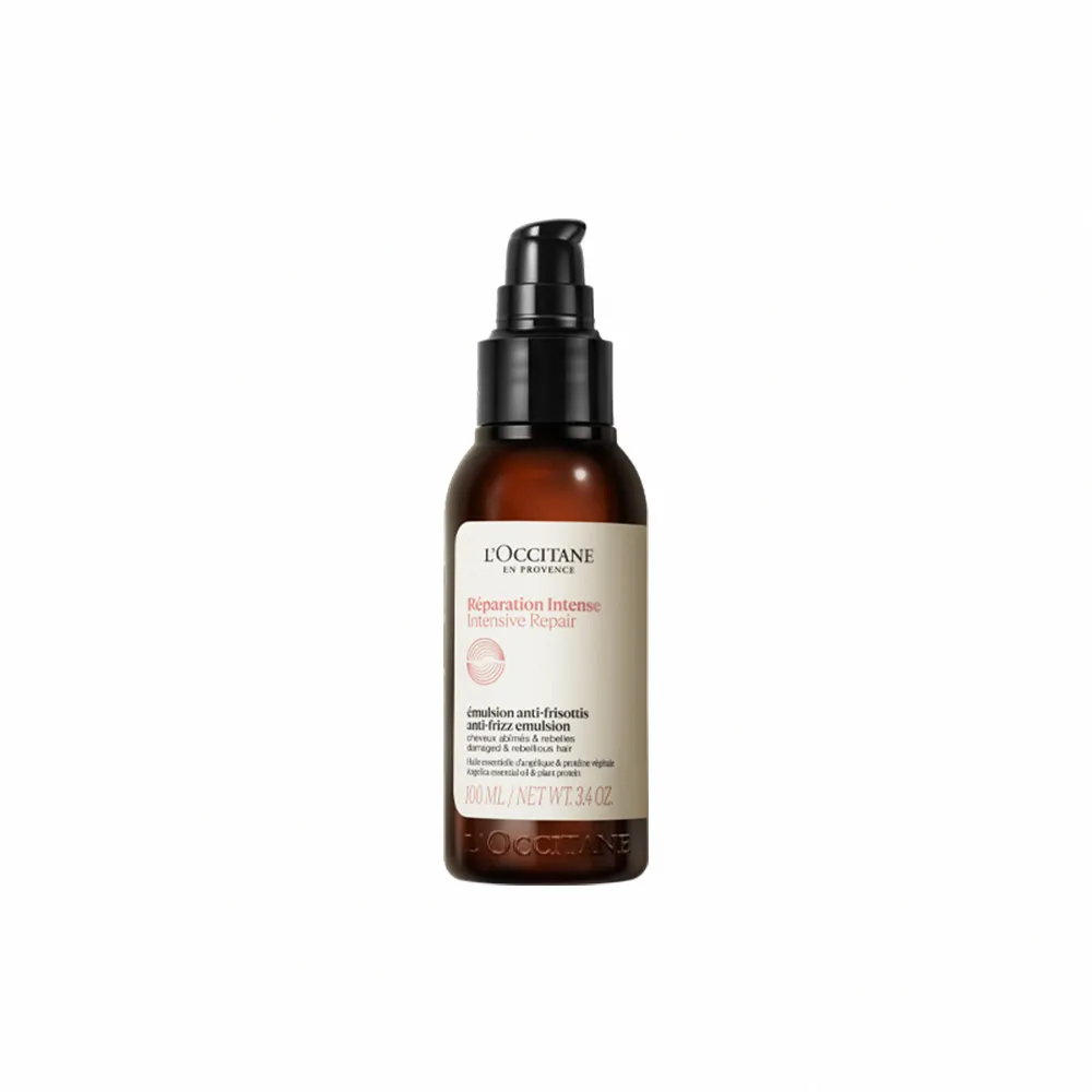 【L’Occitane 歐舒丹】官方直營 草本修護抗毛燥順髮凝乳100ml(抗髮尾毛燥)