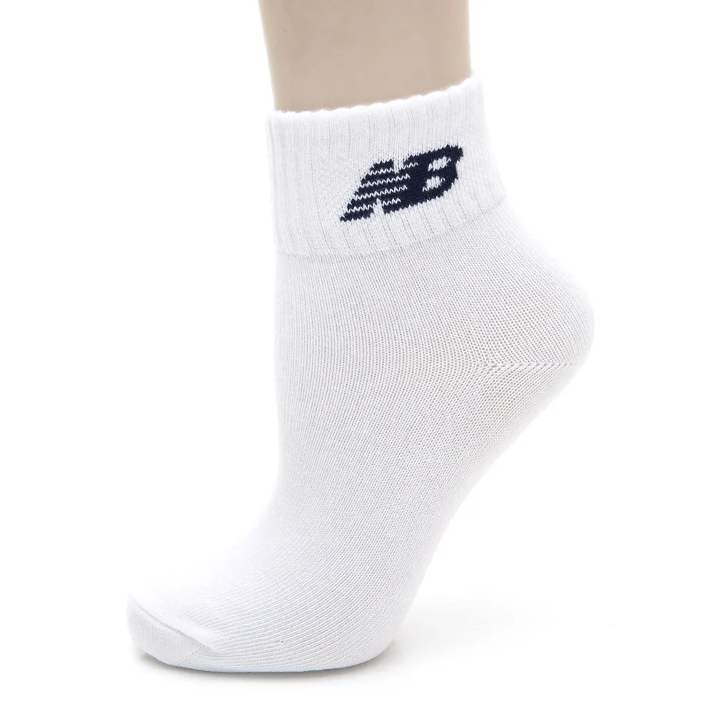 【NEW BALANCE】NB 棉質短襪_7232510380_中性_白色