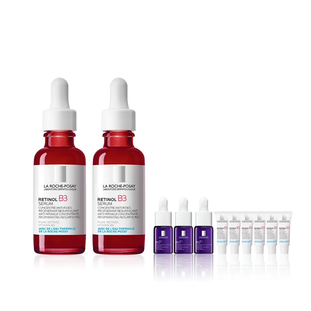 【理膚寶水】獨家限定★A醇緊緻抗痕精華 買60送60超值組_A(AB小紅瓶/抗老)