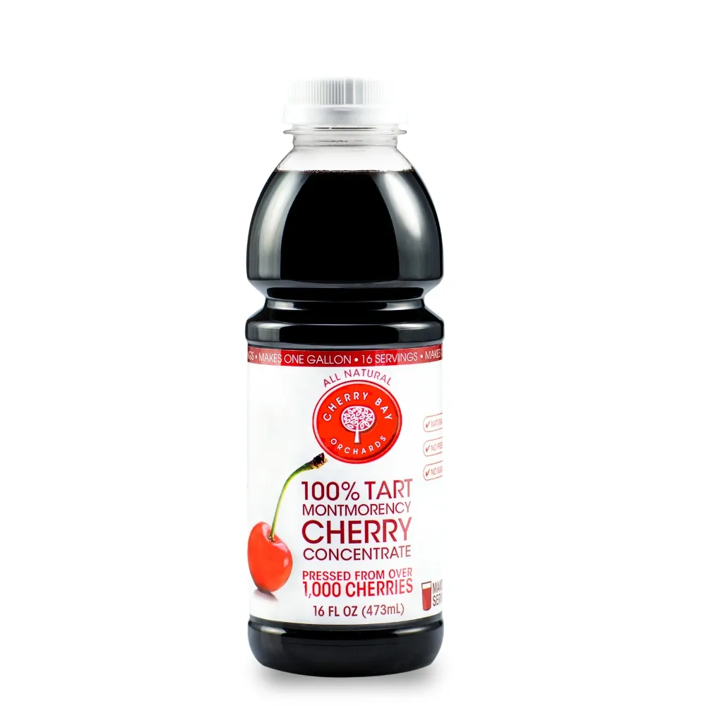 【O’natural 歐納丘】(分次配)美國櫻桃紅蒙特羅西濃縮酸櫻桃汁473ml/瓶(無加糖_NFC_非濃縮還原)