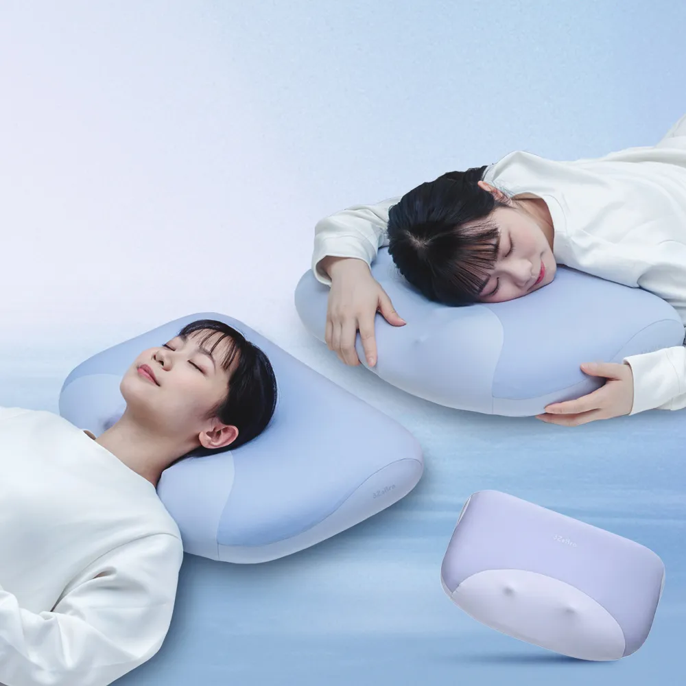 【3ZeBra 三隻斑馬】海浪枕｜按摩睡眠兩用枕 (按摩枕/肩頸按摩/助眠枕/熱敷)