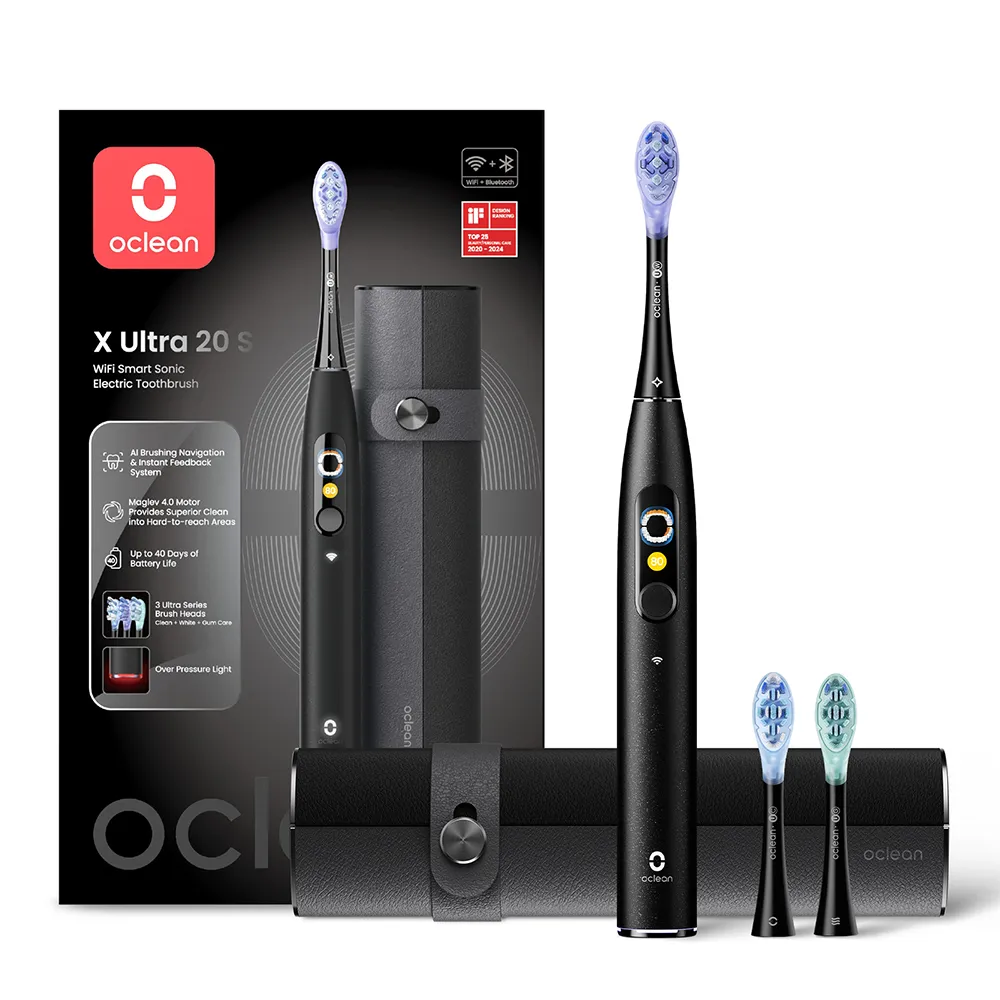 【Oclean  歐可林】X Ultra 20S AI智慧音波電動牙刷-旗艦套裝組