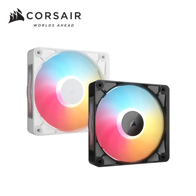 【CORSAIR 海盜船】二代 iCUE LINK RX120 II RGB PWM機殼風扇(單顆裝)