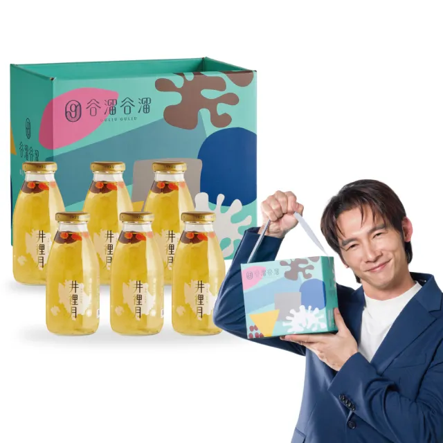 【谷溜谷溜】中秋送禮首選 井裡月禮盒4盒入295mlx24瓶(送禮推薦、中秋禮盒、過年禮盒)
