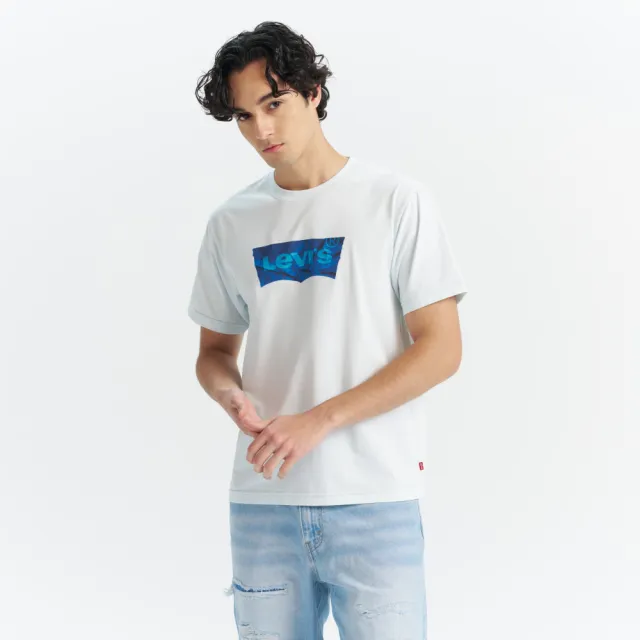 【LEVIS】男款 Logo 短T 貼布LOGO 經典短袖 上衣 熱賣單品 001AM-0005