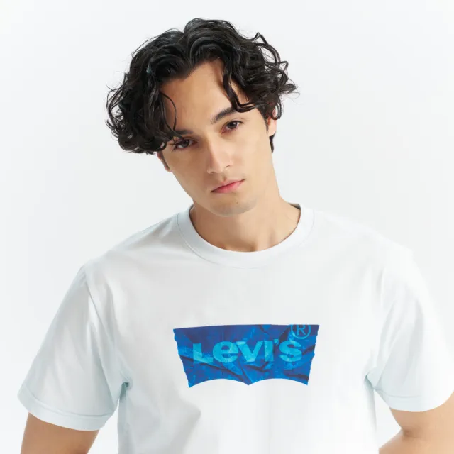 【LEVIS】男款 Logo 短T 貼布LOGO 經典短袖 上衣 熱賣單品 001AM-0005