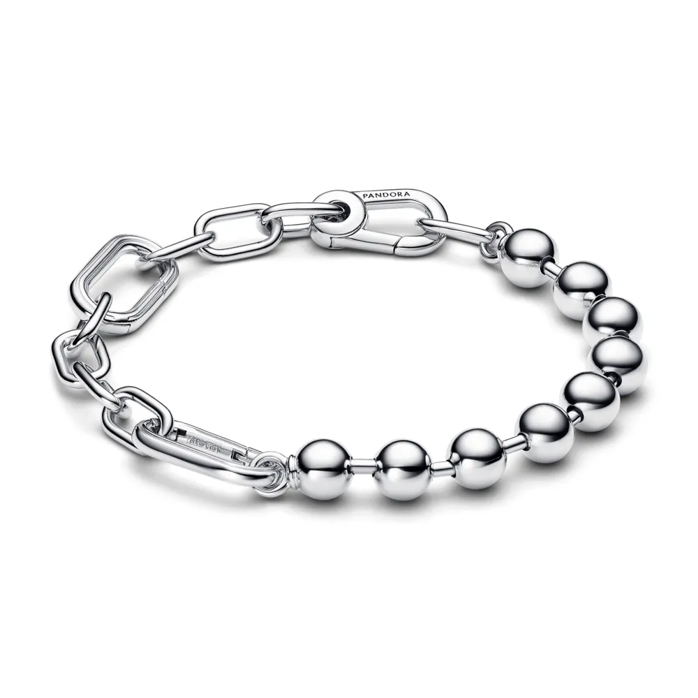 【Pandora 潘多拉】PandoraME金屬圓珠鏈圈手鏈