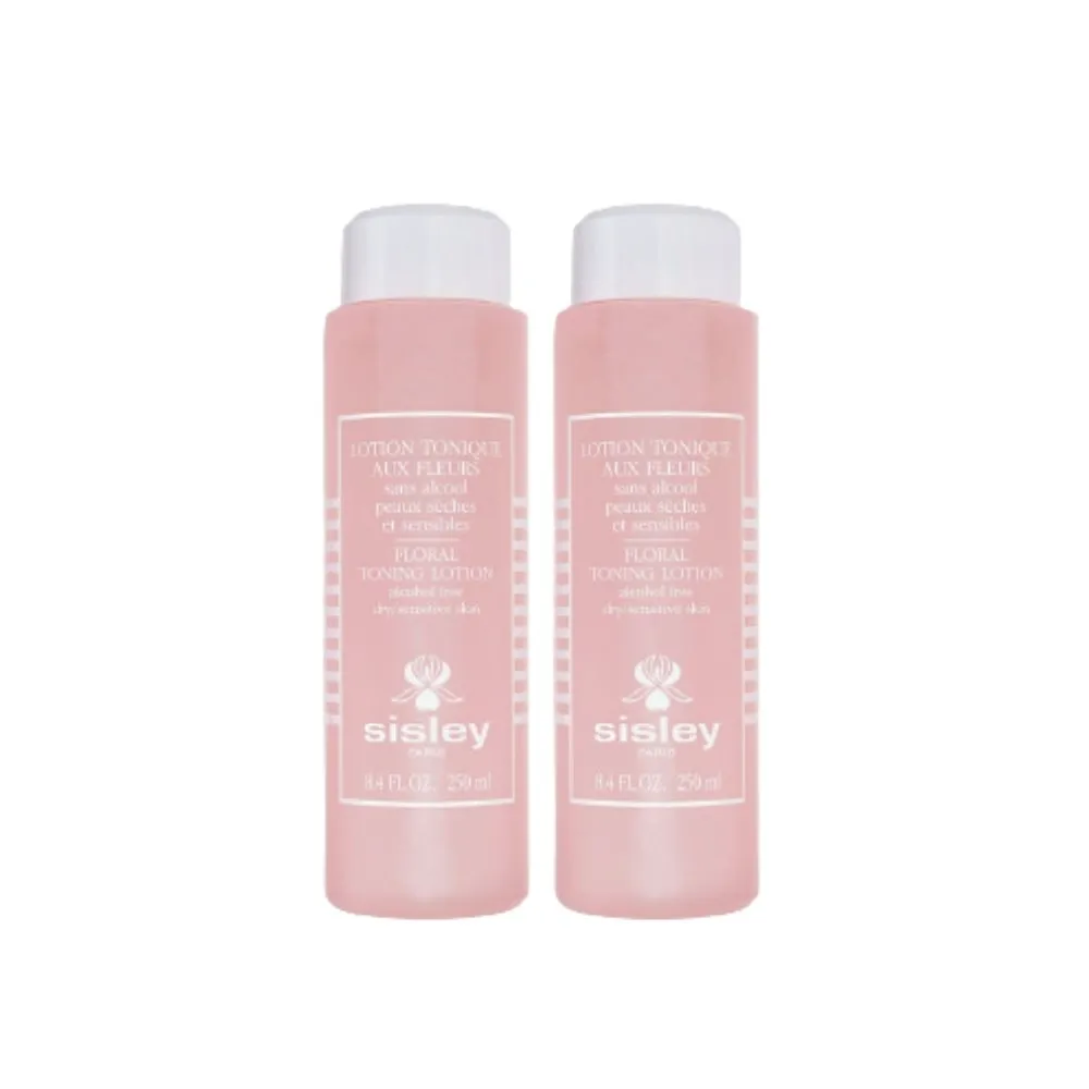 【Sisley 希思黎】官方直營 花香化妝水250ml雙入組 (保濕/修復肌膚/敏感肌適用/調理肌膚)