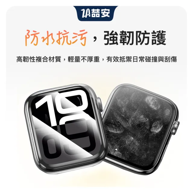 【ZA 喆安】高清螢幕手錶保護貼膜 S11/10/9/8/7/6/5/4/3/2/1/SE/Ultra 適用Apple Watch