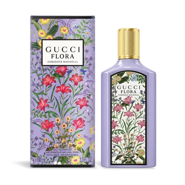 【GUCCI 古馳】幻夢木蘭花女性淡香精 100ml