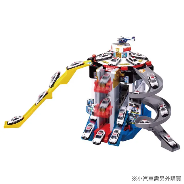 【TOMICA】緊急出動! 旋轉警察基地(不附車)