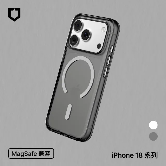 【RHINOSHIELD 犀牛盾】iPhone 18 Pro/18 Pro Max Clear MagSafe兼容 抗黃化透明防摔磁吸手機殼