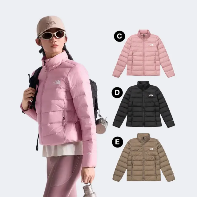 【The North Face】線上獨家款｜男女款保暖立領羽絨外套 (多款任選)