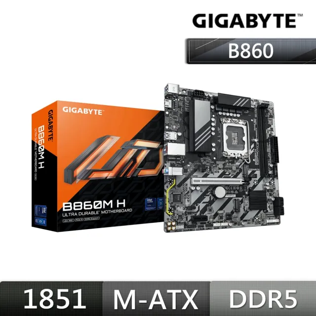 【GIGABYTE 技嘉】B860M H INTEL主機板