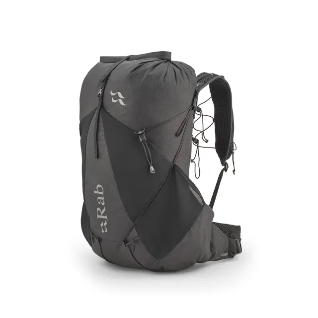 【RAB】Muon 40 輕量長途登山背包 黑色 40L #QAP49