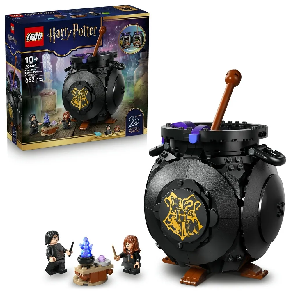 LEGO 樂高】哈利波特系列76464 大釜：秘密魔藥學教室(Harry Potter