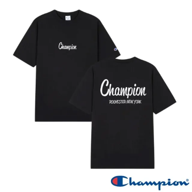 【Champion】官方直營 男款-CAMPUS 草寫LOGO短袖TEE-多色 (U6BSSSM522M)
