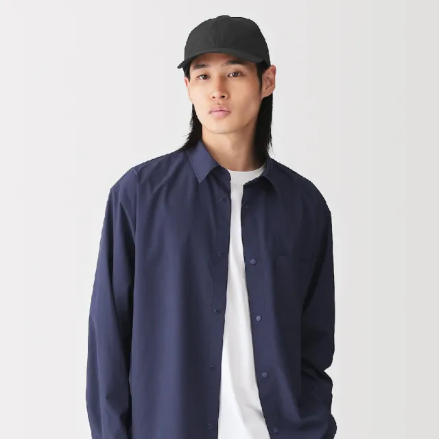 【MUJI 無印良品】撥水加工棒球帽(墨灰/黑色/米色/煙燻粉)55-59cm