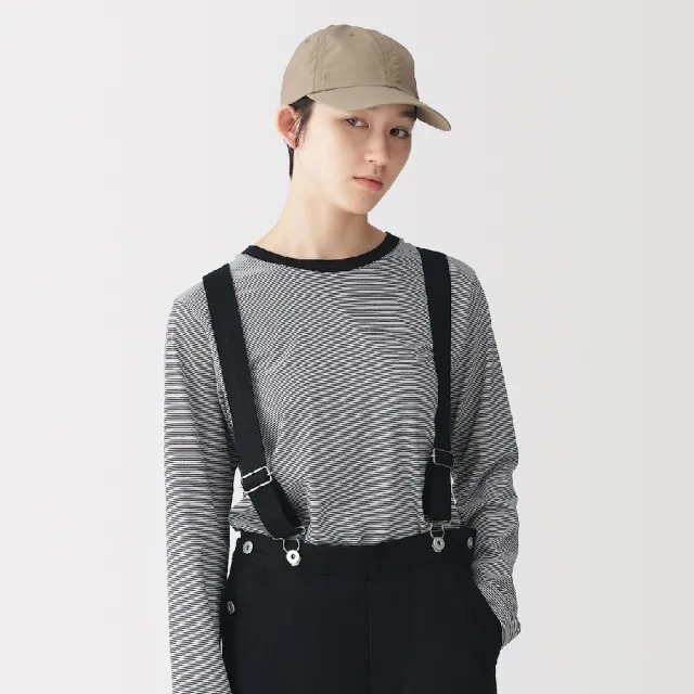 【MUJI 無印良品】撥水加工棒球帽(墨灰/黑色/米色/煙燻粉)55-59cm
