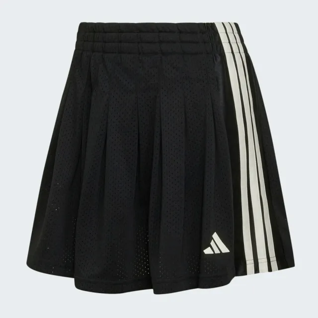【adidas 愛迪達】W Sta Seas 2in1 女 運動裙 短裙 二合一 內層短褲 黑(KR5323)