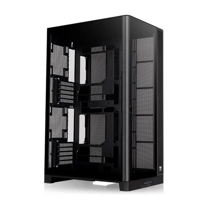 【Thermaltake 曜越】CAPO X 雙系統機殼☆ 容納兩套獨立系統 支援420mm顯示卡 AI工作空間 共享桌面配置