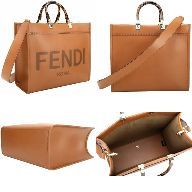 【FENDI 芬迪】Sunshine / Shopper 兩用托特包-多款可選