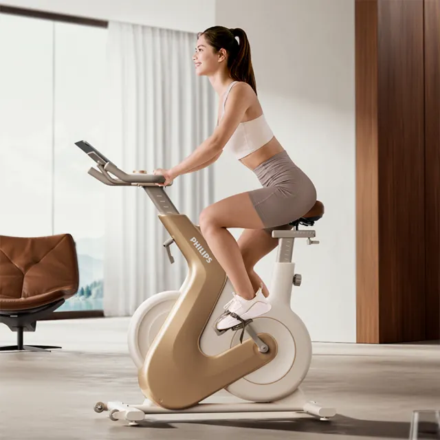 【Philips 飛利浦】FIT3102B 飛利浦智發電訓練車-小金鹿(32段阻力/人體工學3D座墊/2.0智發電系統/包覆飛輪)