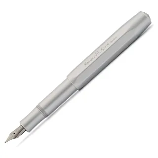 【KAWECO】AL SPORT系列 銀色 鋼筆(Silver 銀白)
