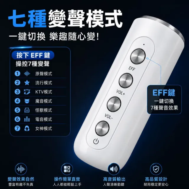 【Fujitek 富士電通】藍牙K歌重低音喇叭音箱麥克風*2 FT-M100藍芽音箱/麥克風/無線麥克風