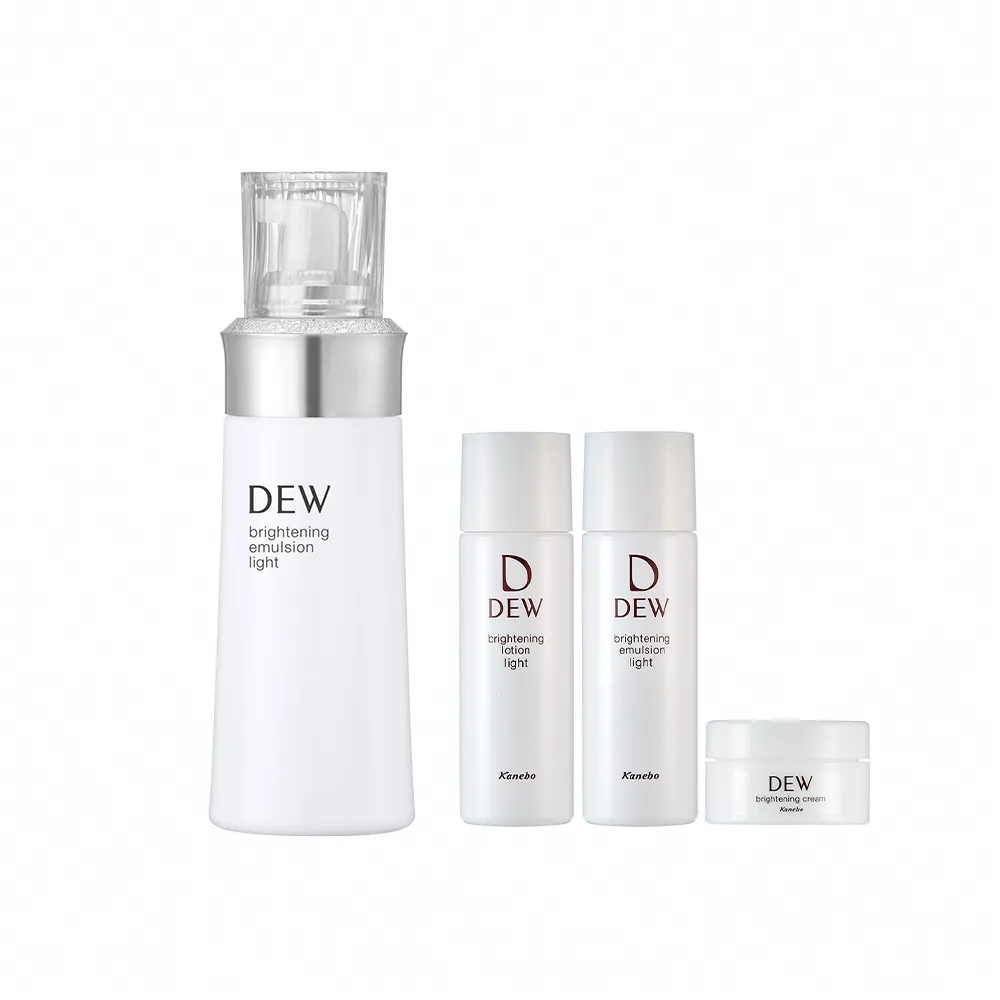 【Kanebo 佳麗寶】DEW 淨潤白柔膚乳 100mL(2款任選)(乳液)(加贈淨潤膚3品組)