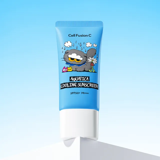 【Cell Fusion C】秀膚生 ZO&FRIENDS聯名款 超水潤涼感防曬霜 35ML SPF50+ PA+++(#水感降溫 #化學性防曬)