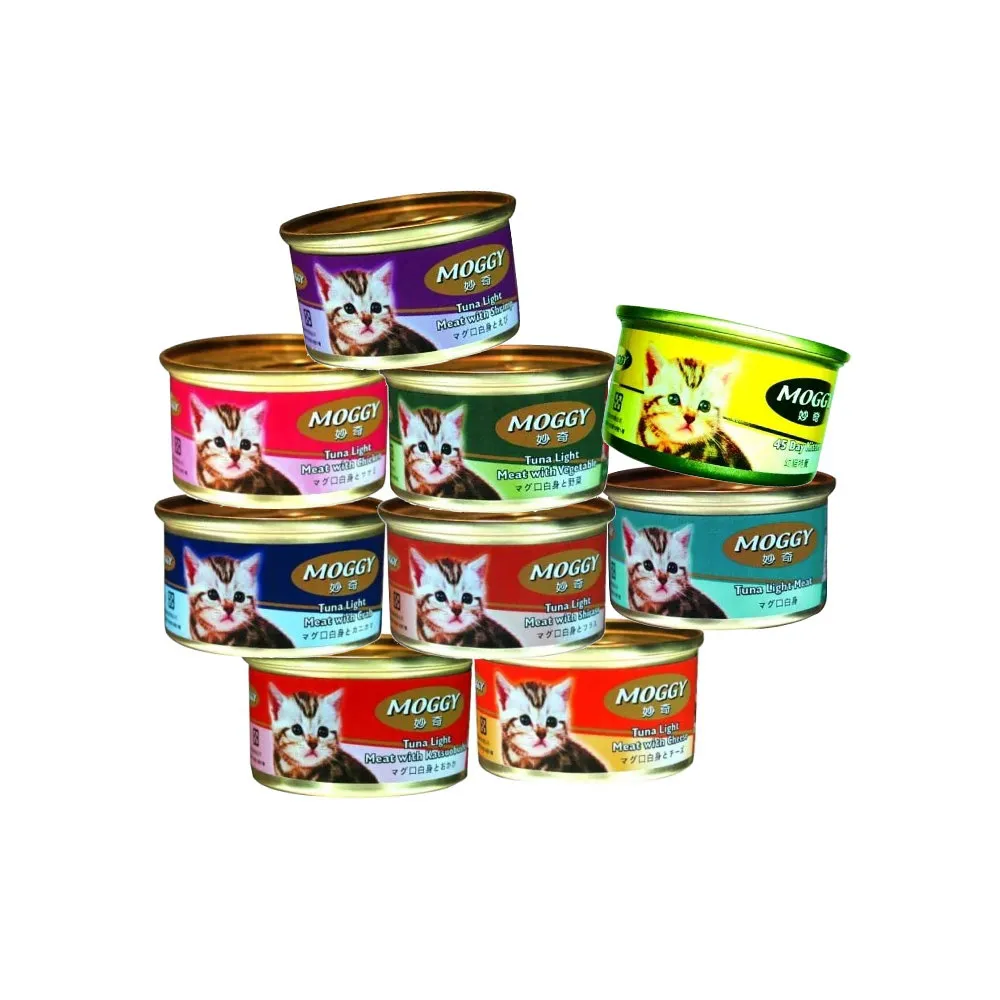 【MOGGY 妙奇】鮪魚貓罐 85g*24罐組(副食 全齡貓)