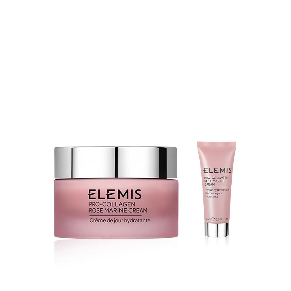 【ELEMIS 愛莉美】海洋膠原緊緻精華乳霜 50ml(海洋藍霜/玫瑰藍霜)
