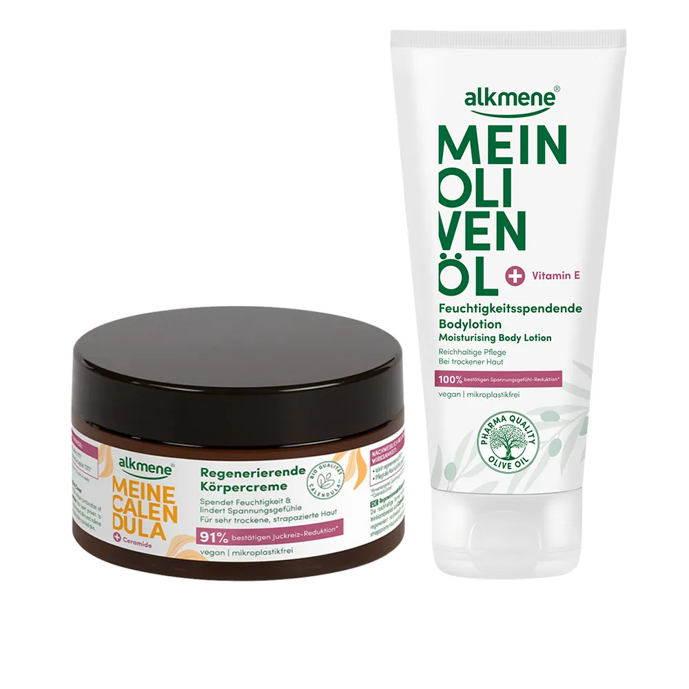 【Alkmene 草本耀典】2入組我的保濕修護乳霜系列200ml-金盞花/橄欖油(總代理公司貨)