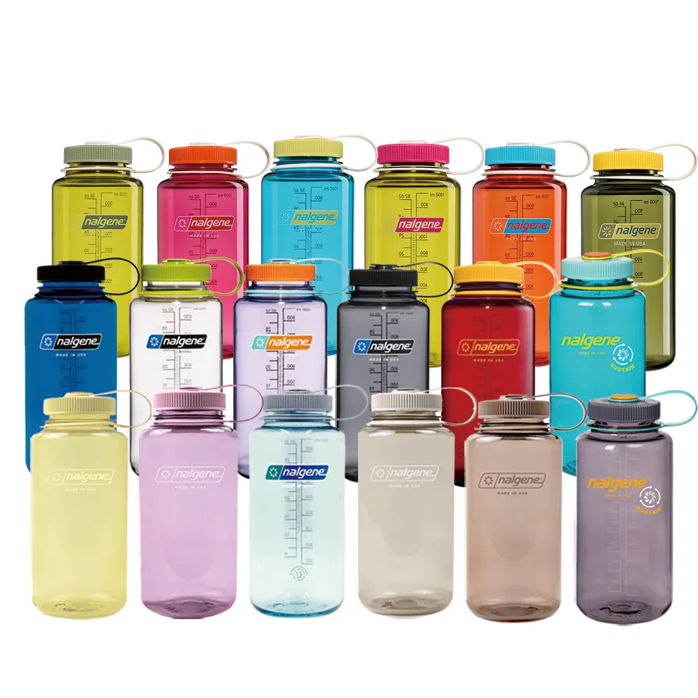 【NALGENE】1000cc 寬嘴水壺(運動水壺/美國製造/水壺/大瓶口/戶外水壺)
